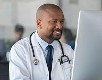 doctors and nurses having a conversation in an ambulatory surgery center